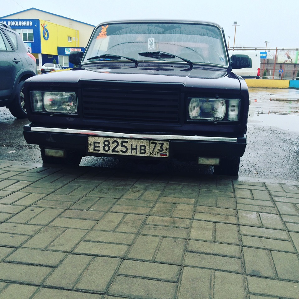 белые поворотники на 2107 — Lada 21073, 1,6 л, 2004 года | тюнинг | DRIVE2