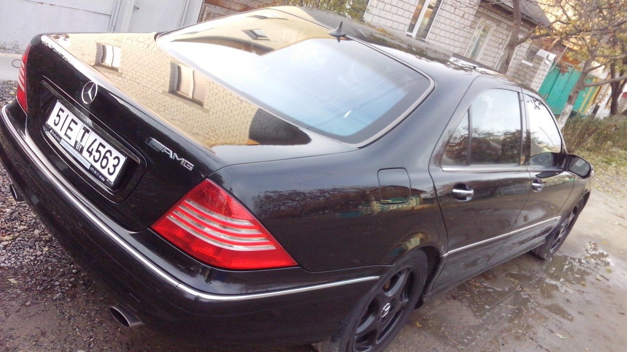 Mercedes-Benz S-Class (W220) 6.0 бензиновый 2001 | S600 AMG Long на DRIVE2