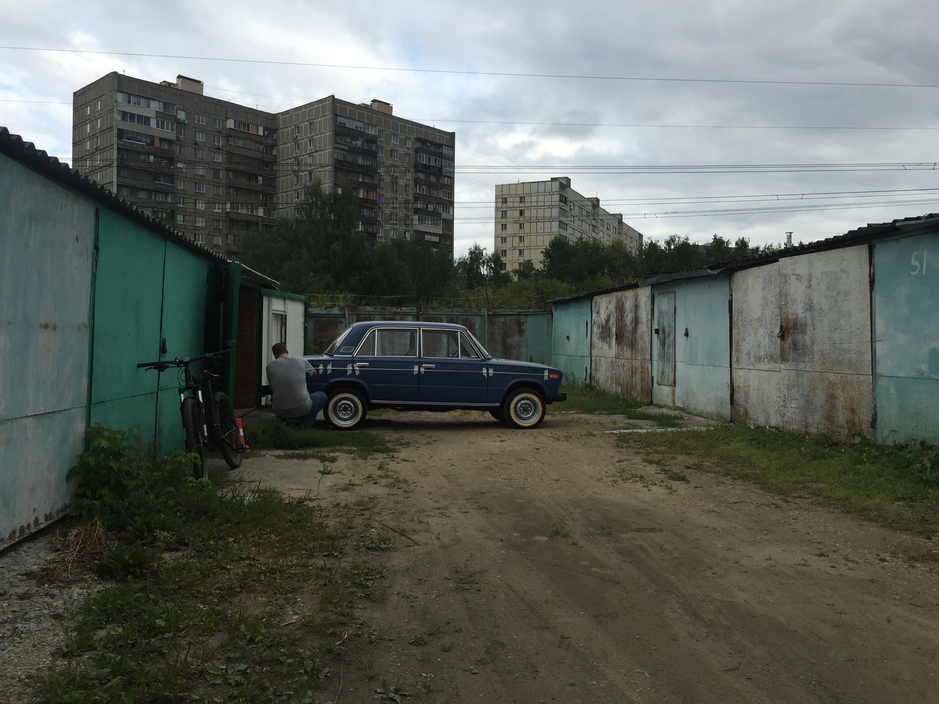 СССР гаражи 3×6 из двух частей