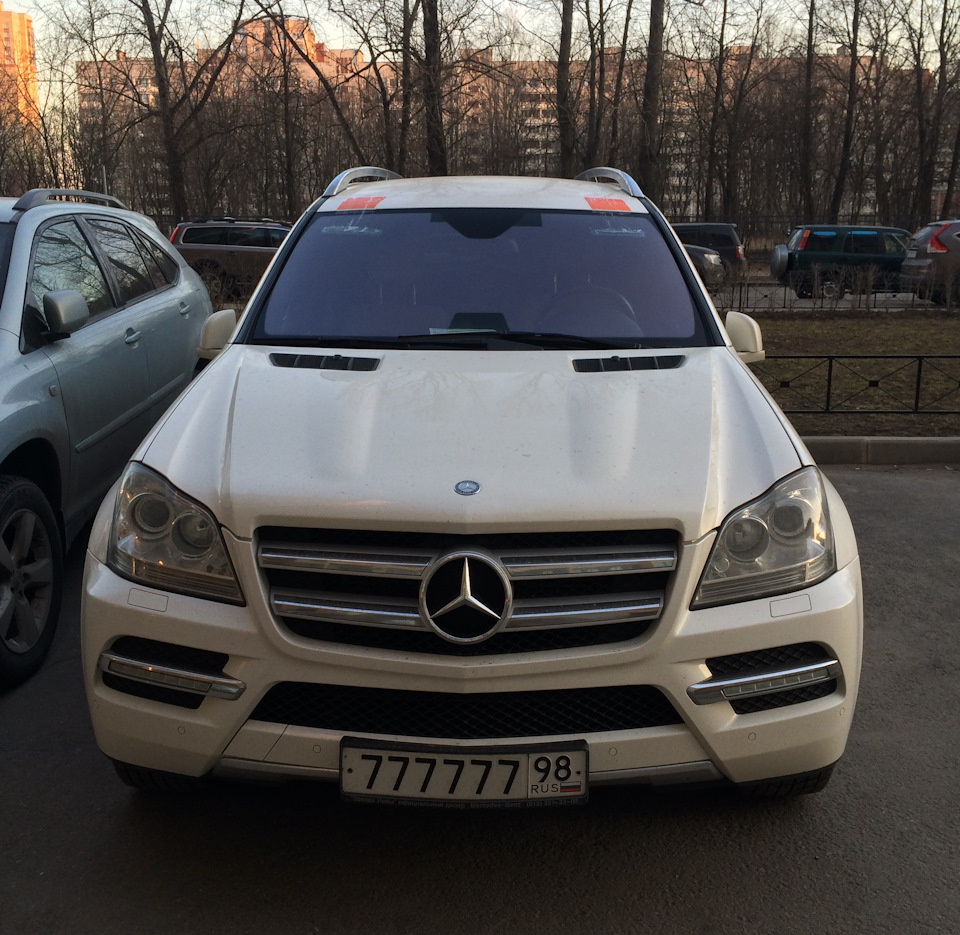 Атермальное лобовое — Mercedes-Benz GL-class (X164), 3 л, 2010 года |  тюнинг | DRIVE2