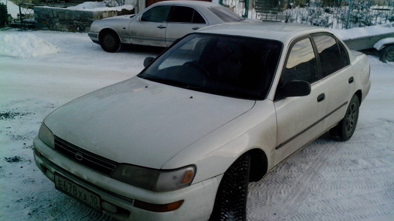 Toyota Corolla (100) 2.0 дизельный 1993 | 2c diesel inside на DRIVE2