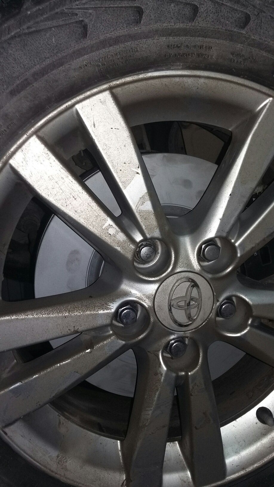 П.П, колесо готово. — Toyota Avensis III