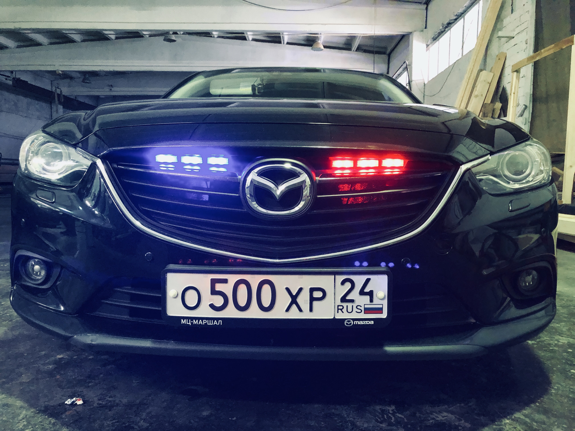 Закрываем радиатор красиво! — Mazda 6 (3G) GJ, 2 л, 2013 года | тюнинг |  DRIVE2