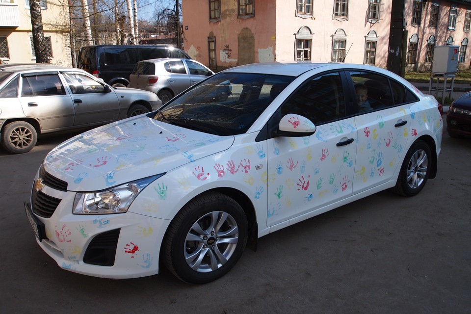 Как мы ездили младшенького с роддома забирать — Chevrolet Cruze (1G), 1 ...