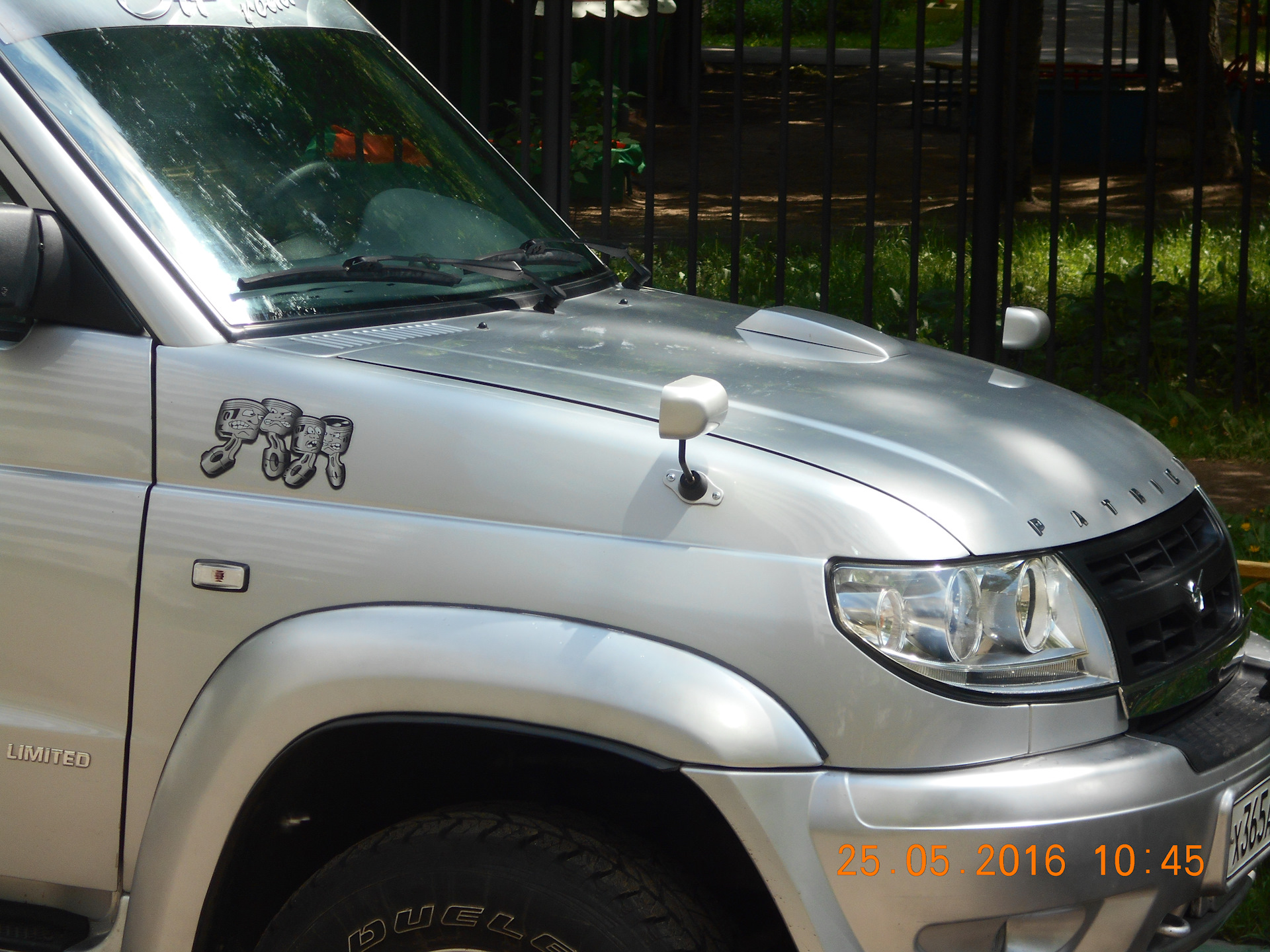 Доп.зеркала на капот УАЗика Патриота — DRIVE2