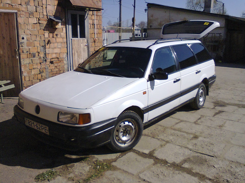 Просто Пассатик)) — Volkswagen Passat Variant (B3), 1,8 л, 1991 года ...