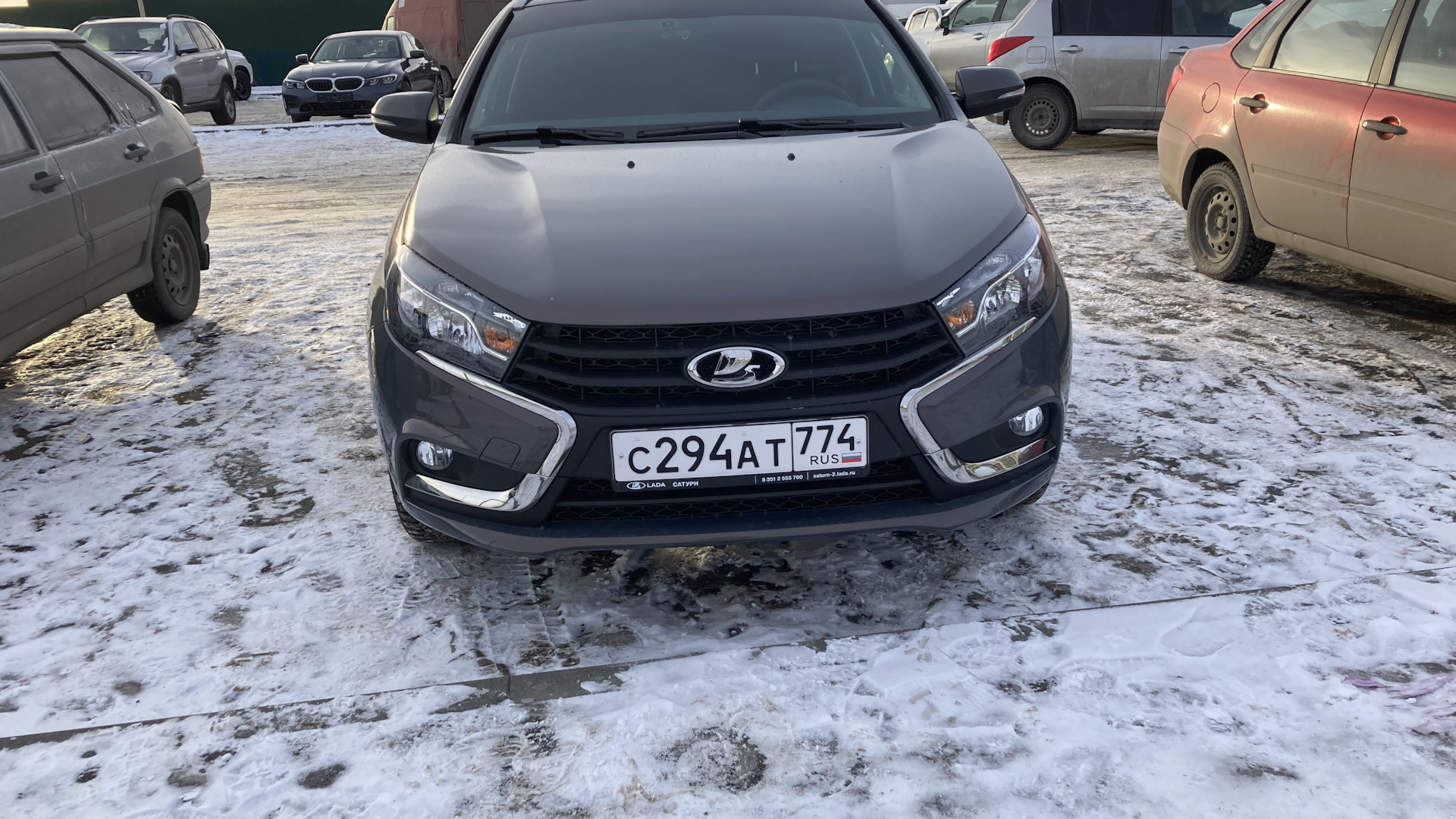 Lada Vesta SW 1.6 бензиновый 2021 | Winter phantom на DRIVE2