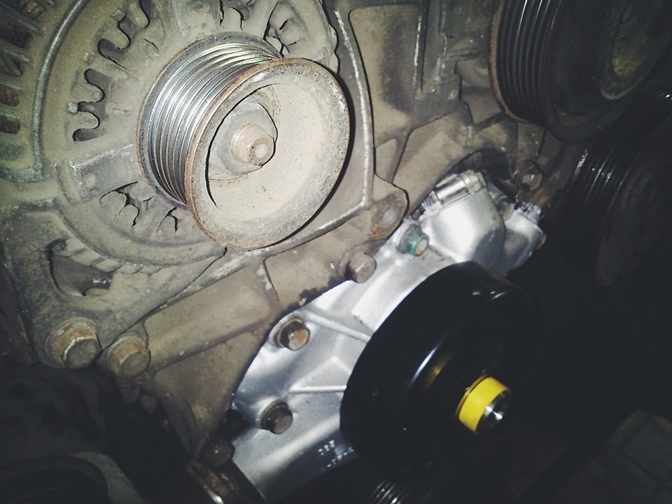 Помпа, подшипник компрессора и задние подушки — Jeep Grand Cherokee (ZJ ...