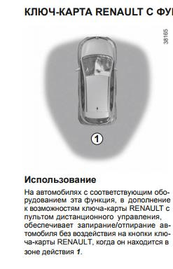 Ключ карта свободные руки