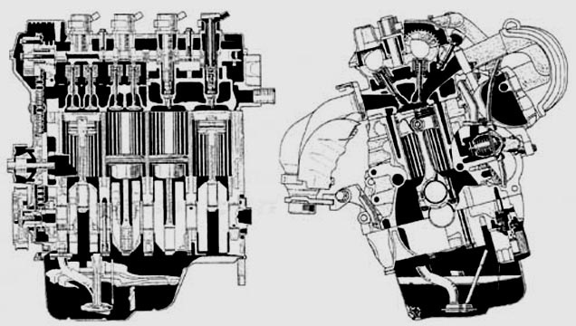 Engine  - Toyota RAV4 18 L 2001