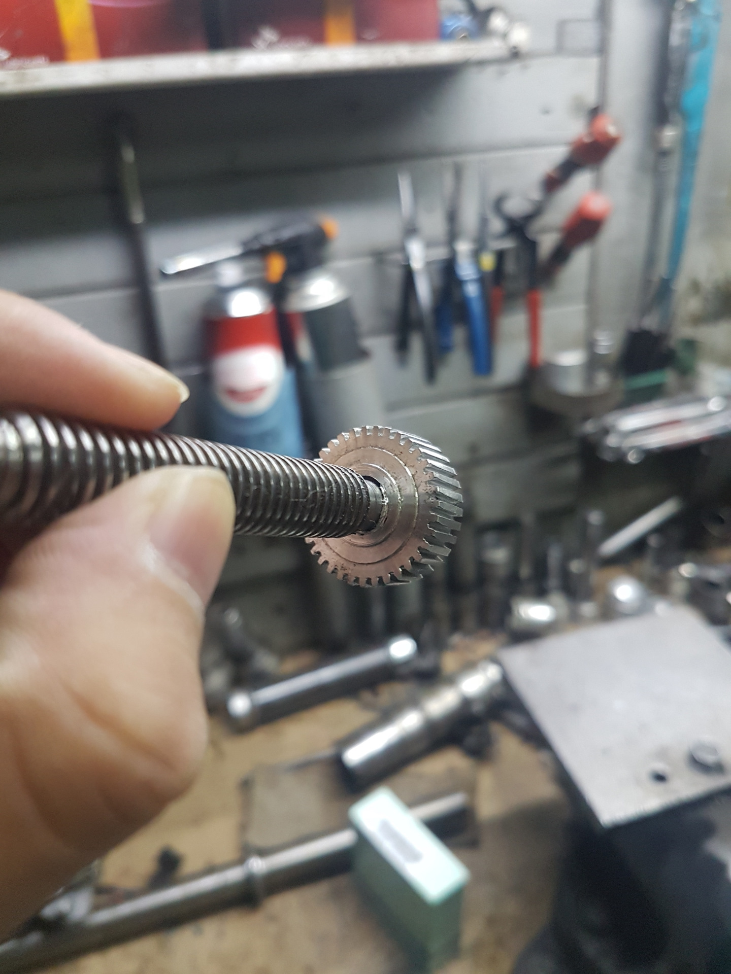 Замена шестеренки в рулевой колонке — Mercedes-Benz GL-class (X164), 4 ...