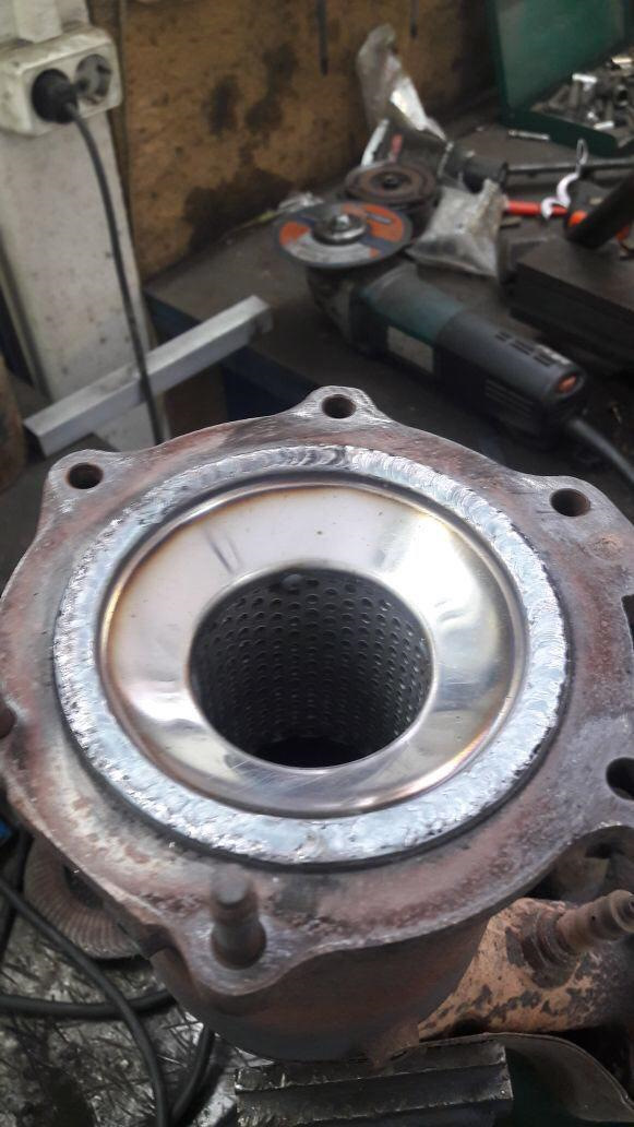 Замена катализатора на пламегаситель в Nissan Almera — DRIVE2