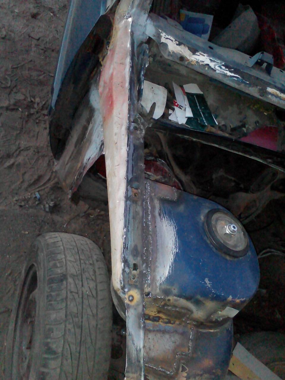 Закончил варить подкапотное. И немного рядом. — Opel Omega A, 2 л ...