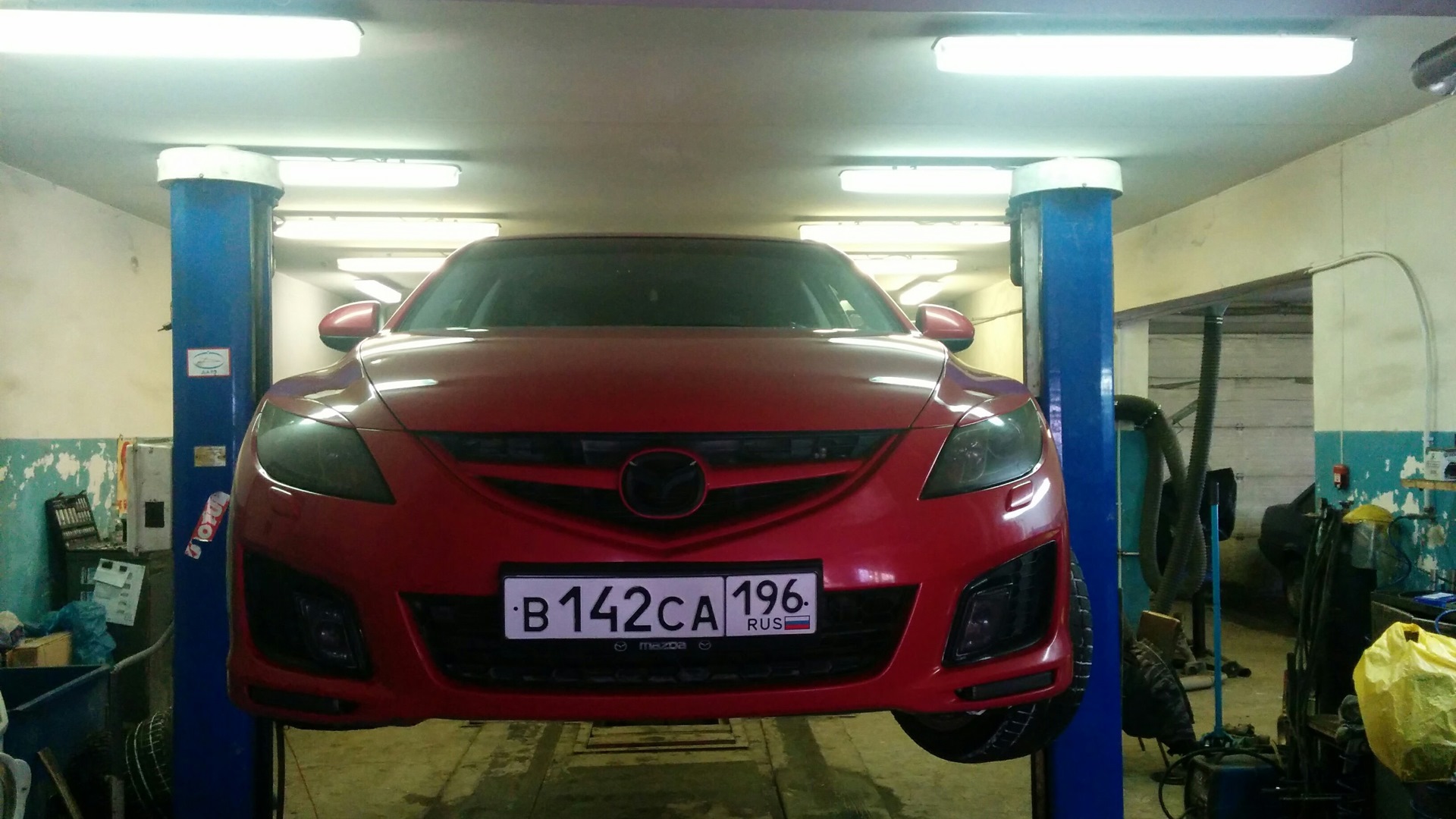 Ремонт рулевой рейки! замена втулки! — Mazda 6 (2G) GH, 2,5 л, 2007 ...