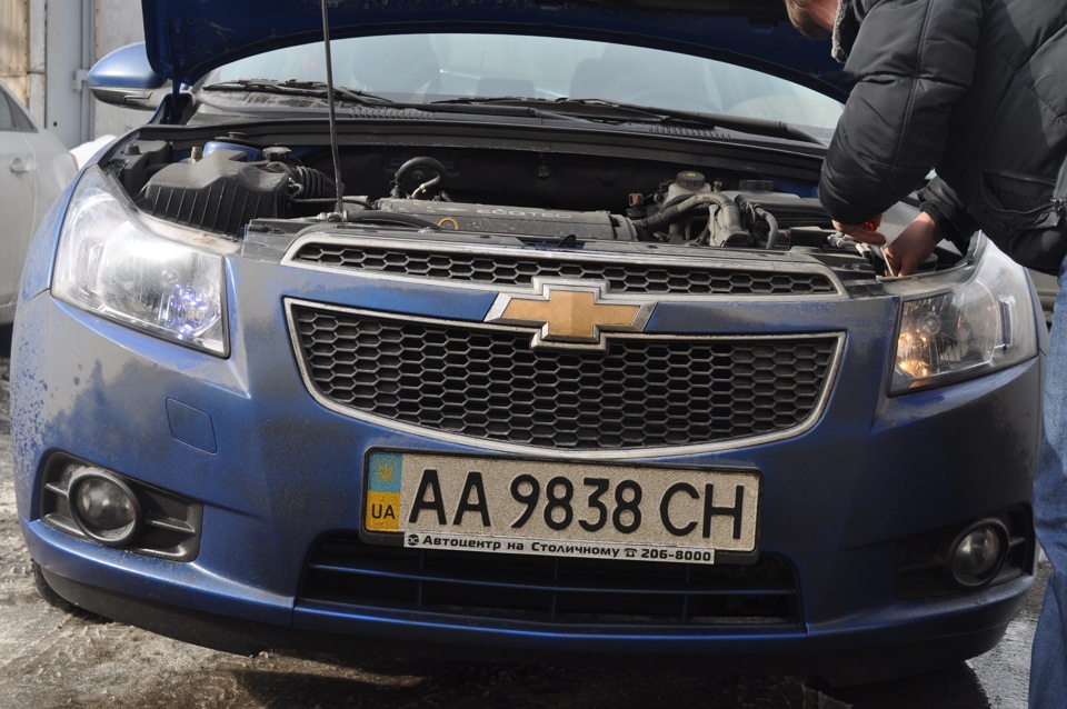 Диоды в габариты — Chevrolet Cruze (1G), 1,8 л, 2011 года | аксессуары ...