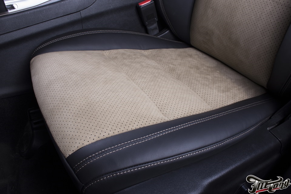 Jeep GrandCherokee. Пошив сидений и заднего дивана. — FatTony на DRIVE2