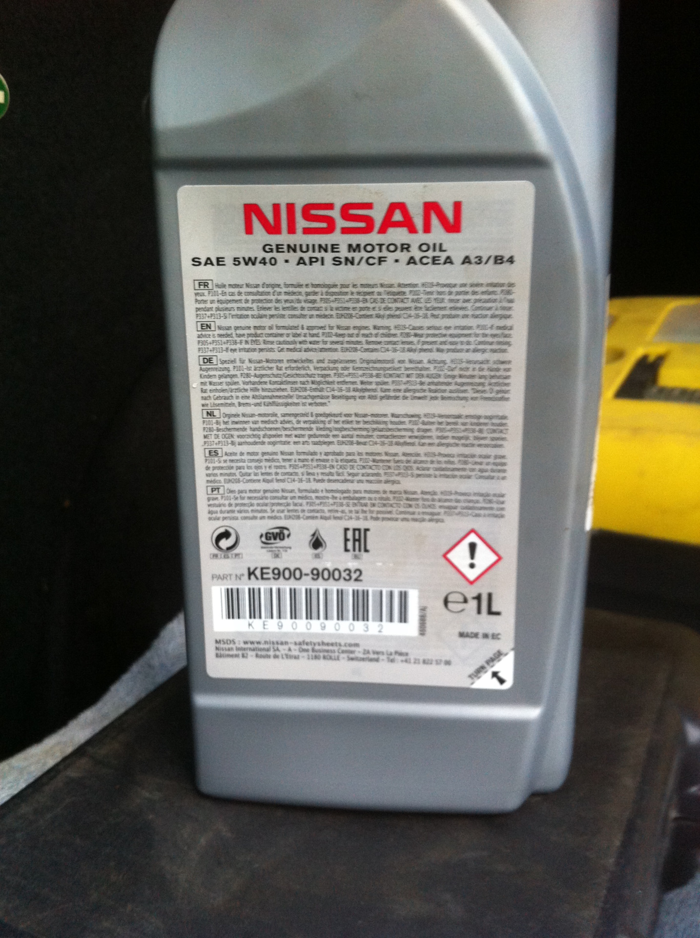 Не нравится как работает двигатель на оригинальном масле — Nissan ...