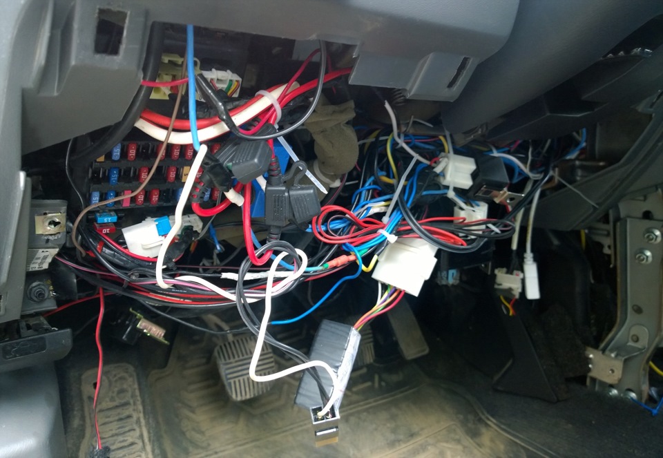 вот так примерно было )) ну чуть-чуть поаккуратнее уложено — Nissan Almera Classic (B10)