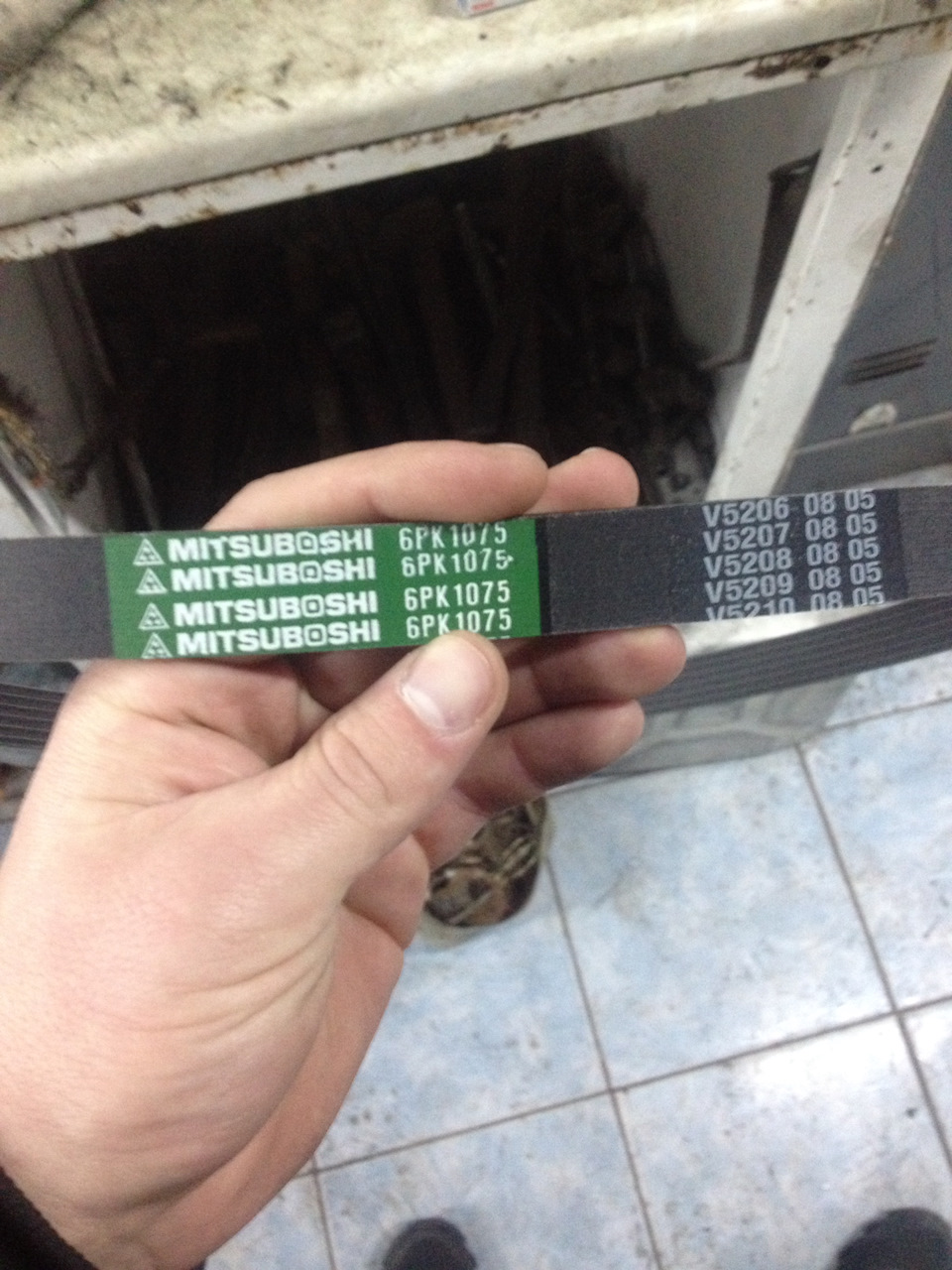 6PK1075 Ремень привода навесного оборудования MASUMA | Запчасти на DRIVE2