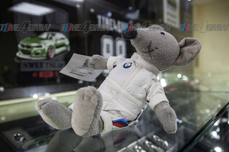 Плюшевая игрушка BMW Motorsport, мышь 'Victor' — Time4BMW (Время БМВ ...
