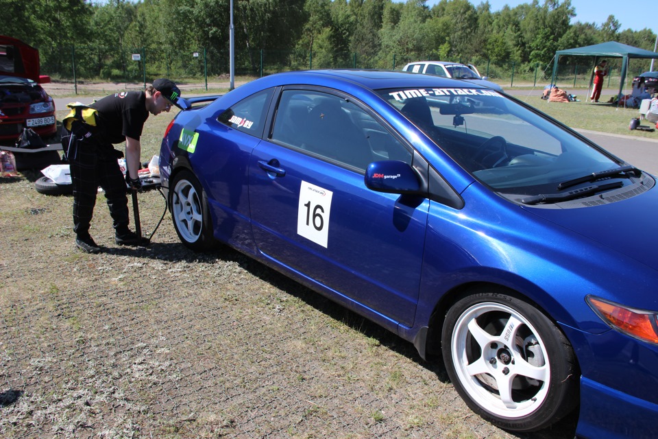 Civic fd2r time Attack