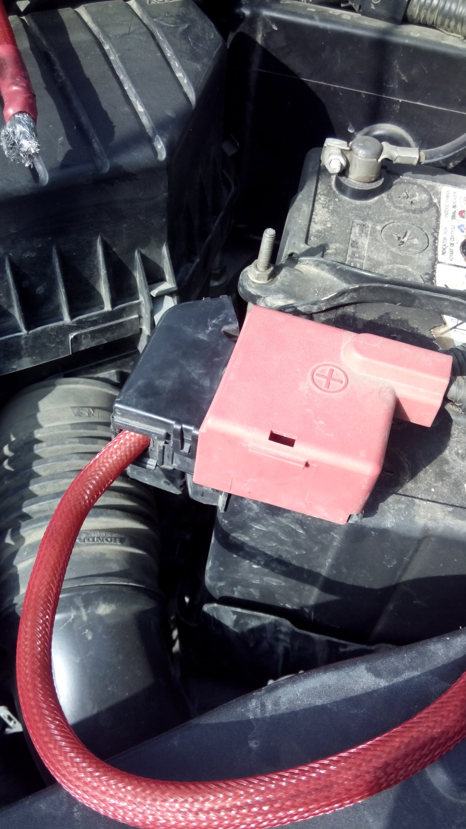 Силовой провод 4GA — Honda Civic Hatchback (8G), 1,8 л, 2008 года ...