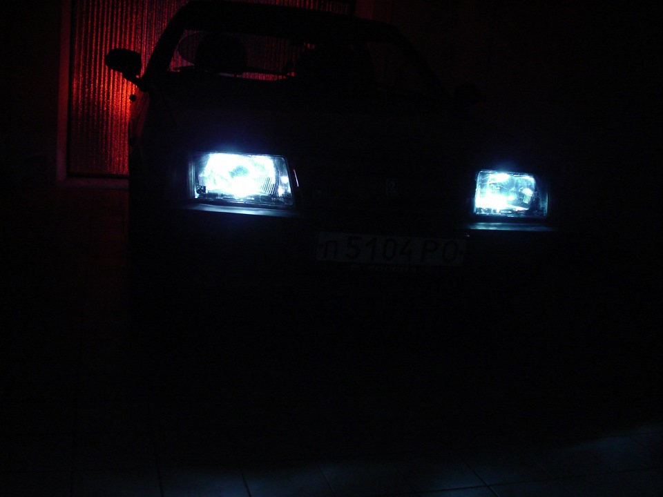 Во тьме ночной, при свете дня, габариты включаю я) — Lada 2108, 1,3 л ...