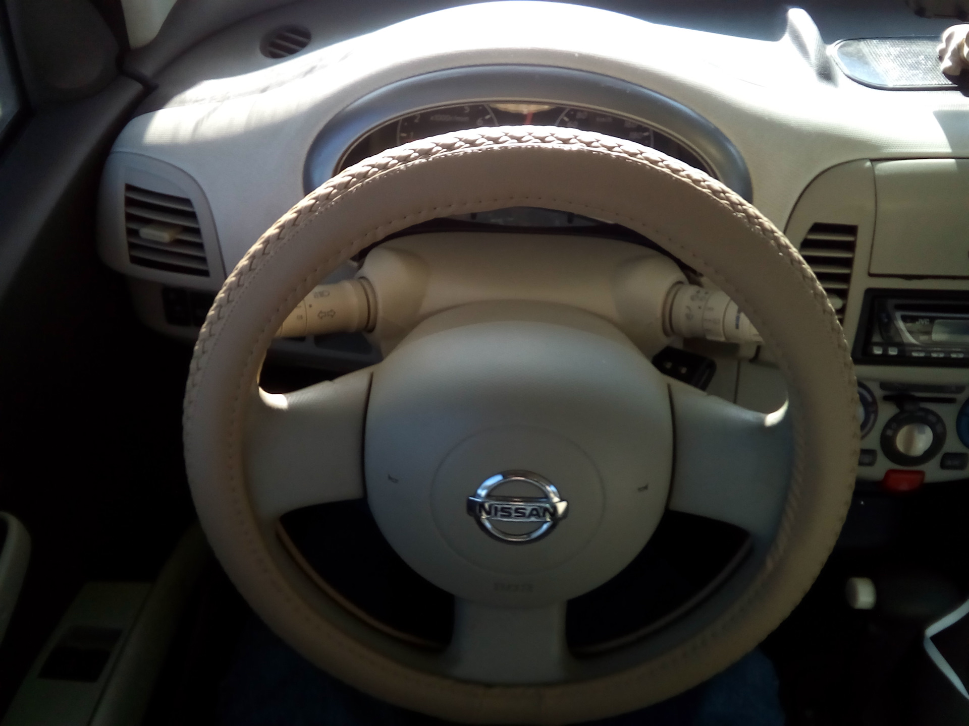 Как снять руль ниссан марч Оплетка руля - Nissan Micra (K12), 1,2 л, 2005 года аксессуары DRIVE2