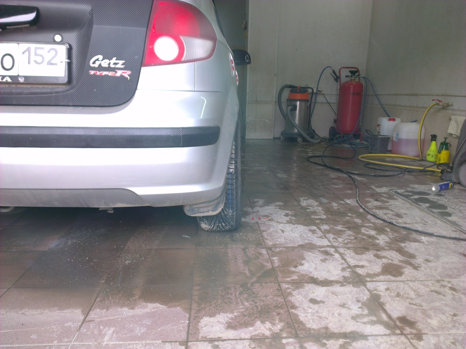 BBS RS на Гетц ))) Переобулся. — Hyundai Getz, 1,6 л, 2004 года ...