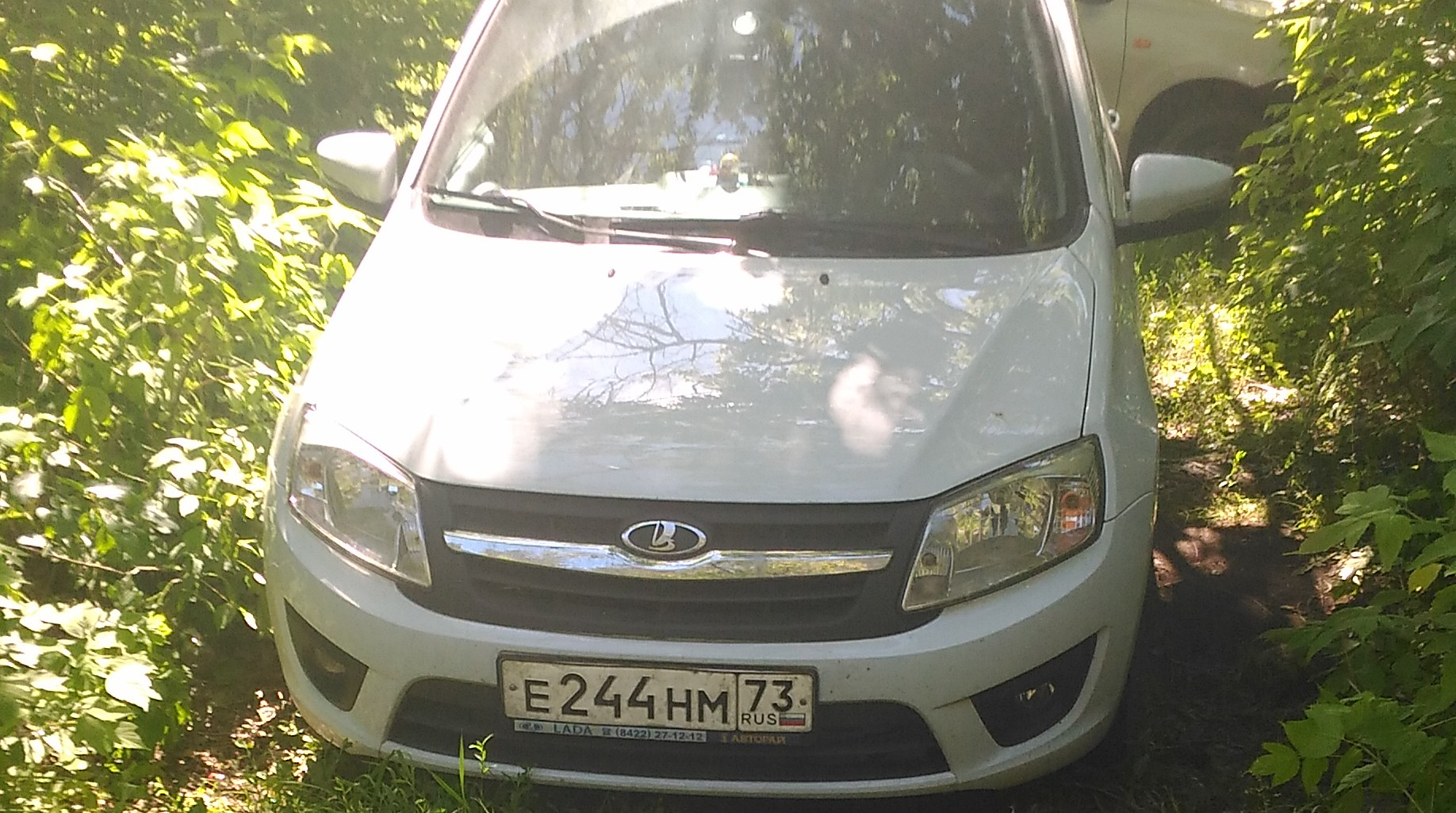 Lada Гранта лифтбек 1.6 бензиновый 2015 | Ледниковый на DRIVE2