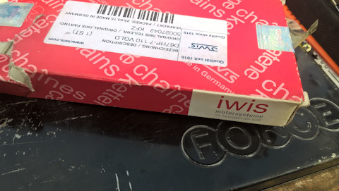 50027042 Цепь привода распредвала IWIS KETTEN | Запчасти на DRIVE2