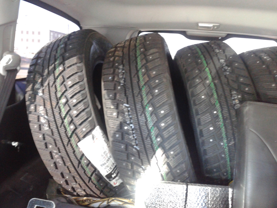 Kumho I'ZEN RV KС16 255/65 17. Новая резина на зиму — Great Wall Hover ...
