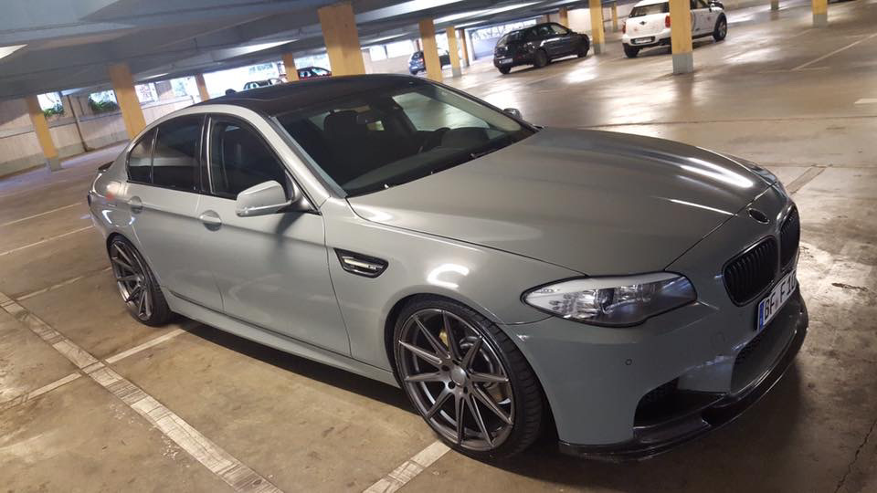 BMW f10 Grey Tuning