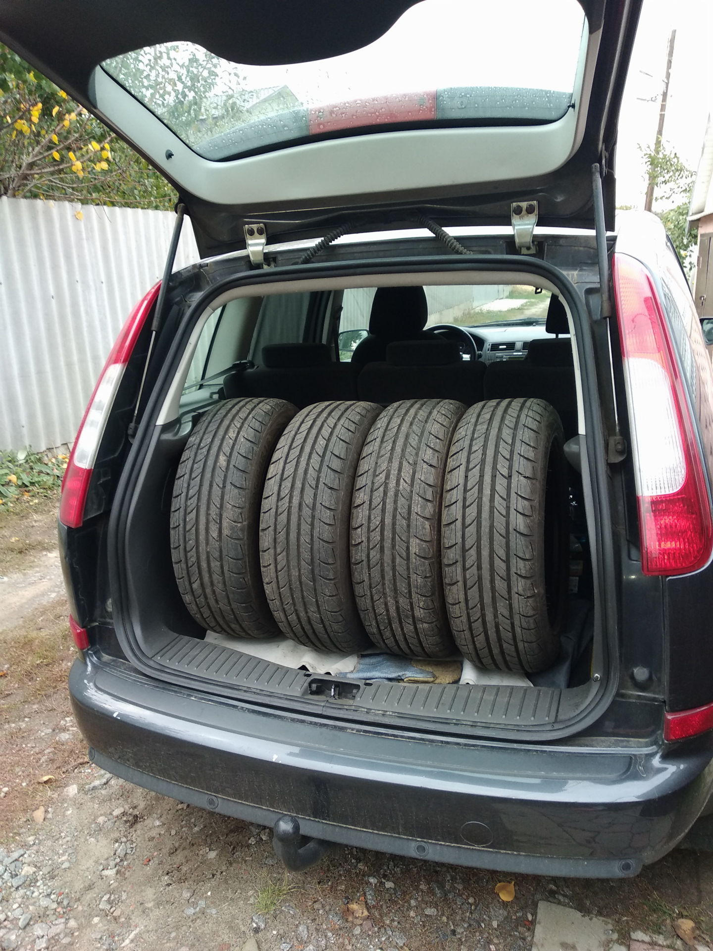 Взял резину летнюю rosava itegro 205/60 r16 — Ford C-Max I, 1,8 л, 2005 ...