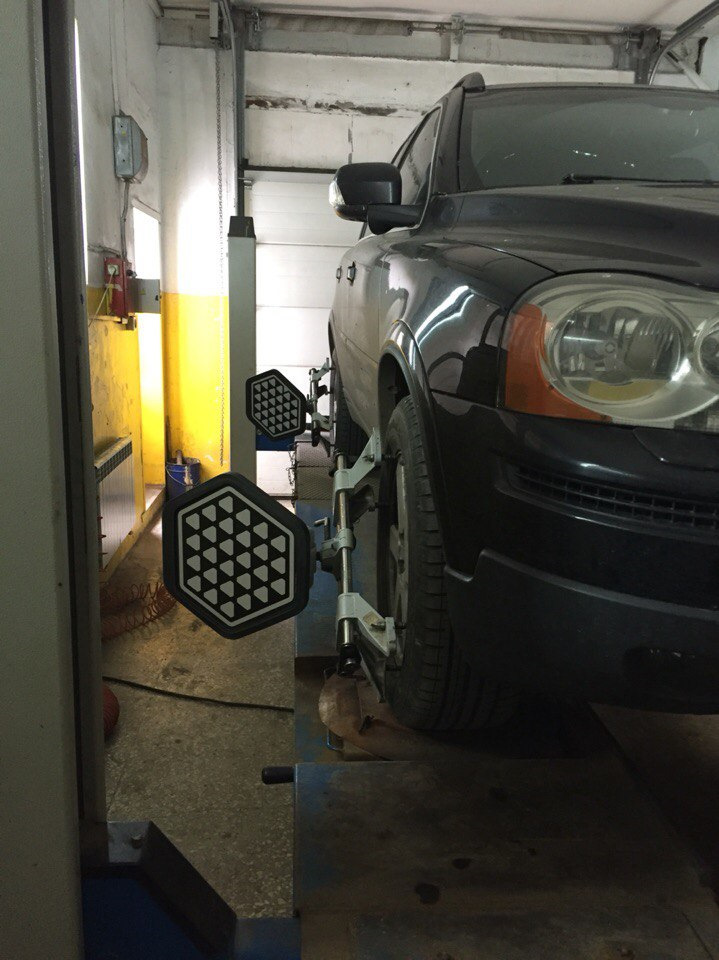 Регулировка сход-развала на а/м — Volvo XC90 (1G), 2,4 л, 2008 года ...