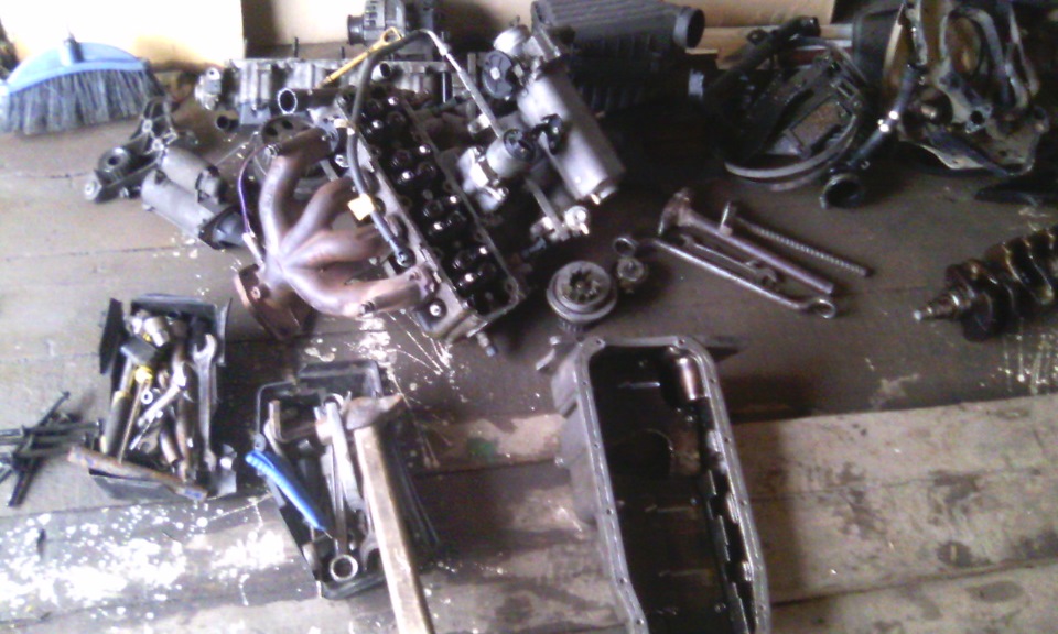 замена блока цилиндров — Chevrolet Lanos, 1,5 л, 2008 года | своими ...