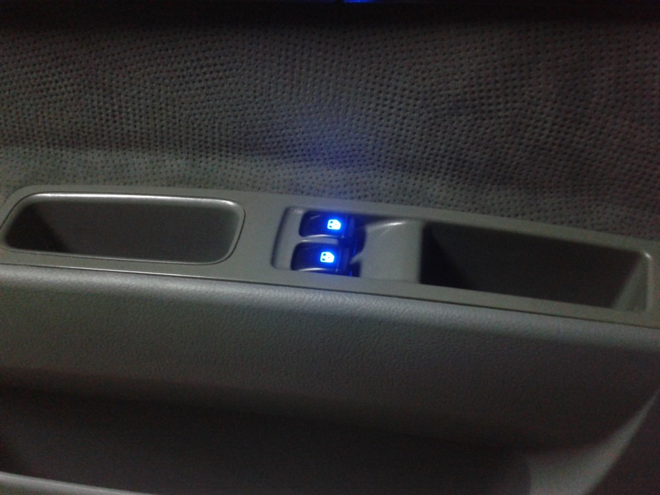 Подсветка дверных кнопок))) — Chevrolet Lacetti Sedan, 1,8 л, 2007 года ...