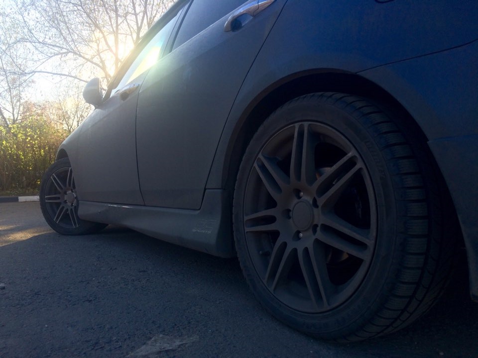 Продаю зимние колеса (липучку) 225/45 R17 7,5j — Honda Accord (7G), 2 л ...