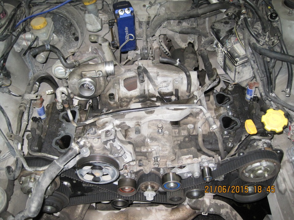 Вот и печаль, пузырьки в расширительном бочке ОЖ — Subaru Legacy B4 (BE ...