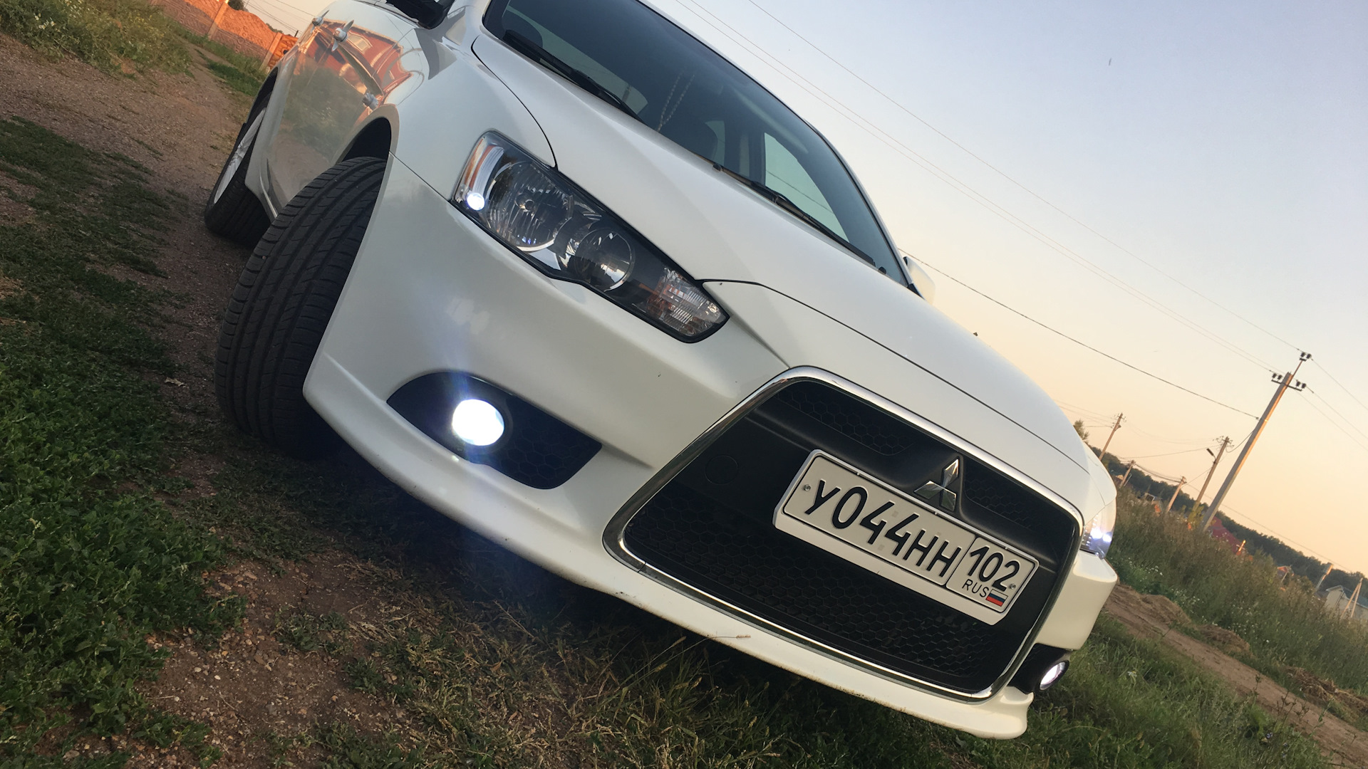 Mitsubishi Lancer X 1.6 бензиновый 2012 | Белая Сакура на DRIVE2