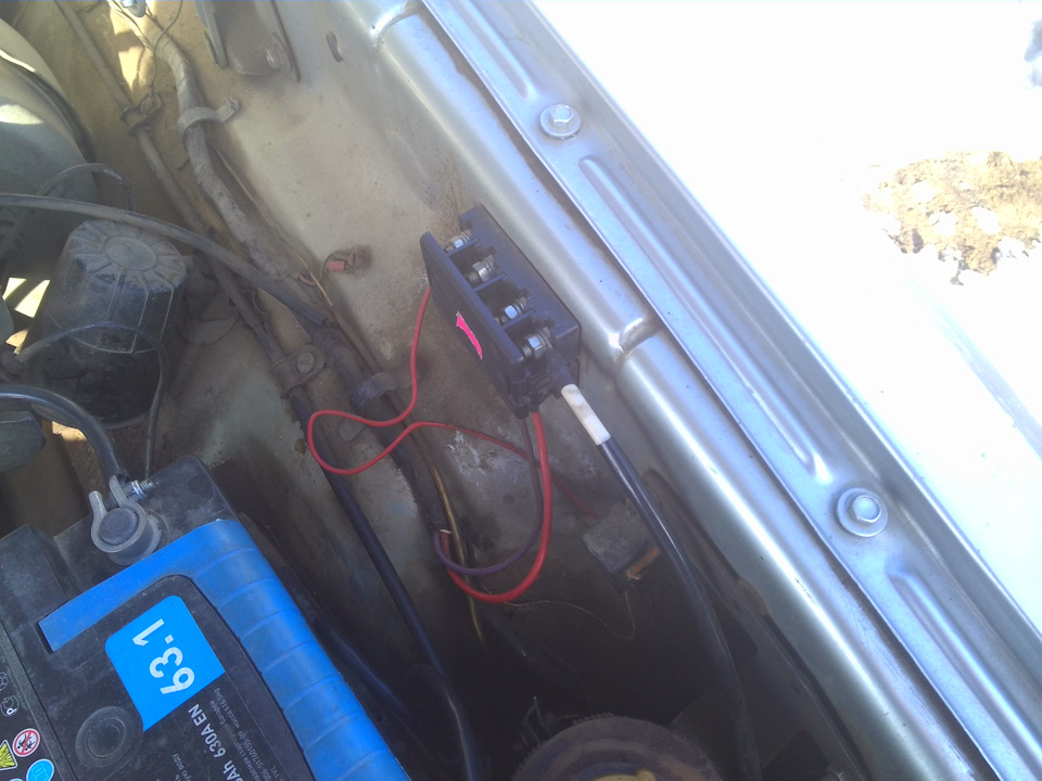 Переделка небольшая проводки генератор-аккумулятор. — ГАЗ 3110, 2,3 л ...