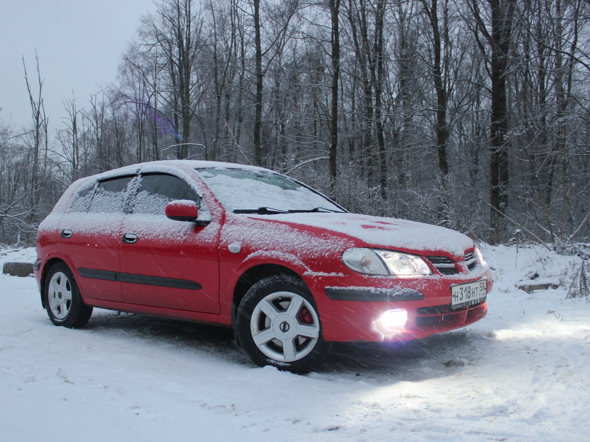 Стоило помыть машину, и вот оно!чудо!ЗИМА пришла в полный рост! — Nissan  Almera II (N16), 1,5 л, 2000 года | наблюдение | DRIVE2