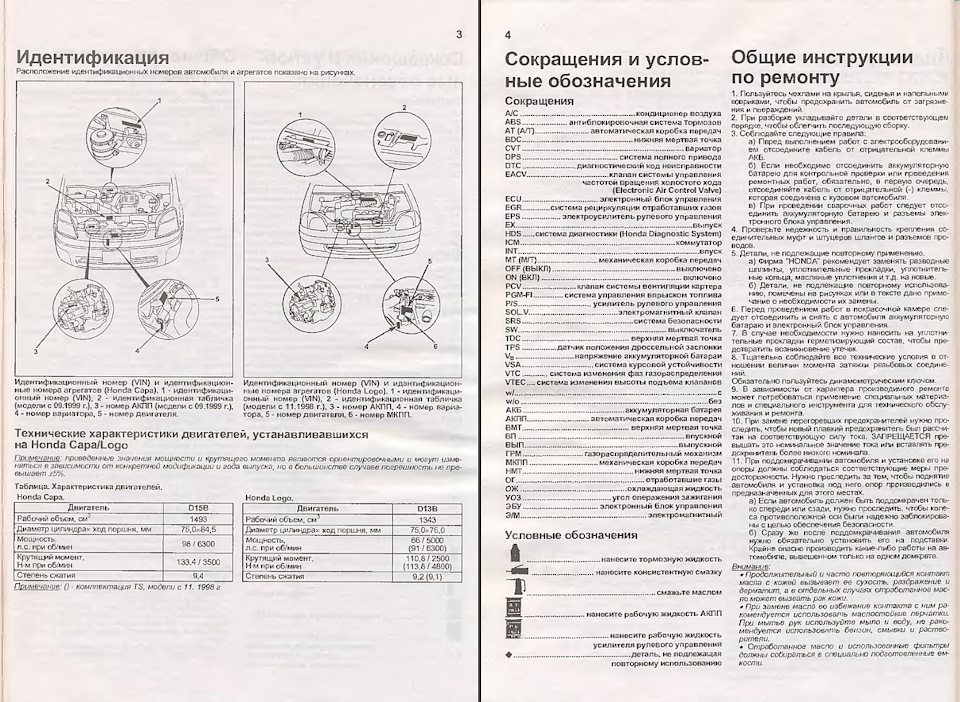 Хонда цивик инструкция