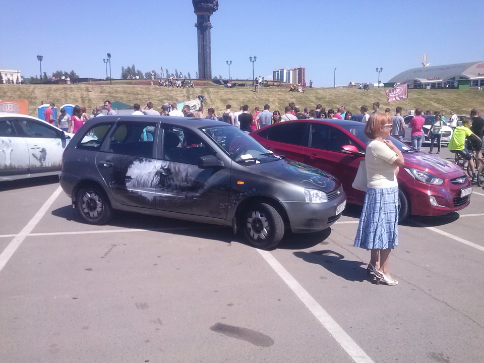 Автошоу "Speed&Style" 2014 в Саранске — Lada Гранта (1G), 1,6 л, 2013 ...