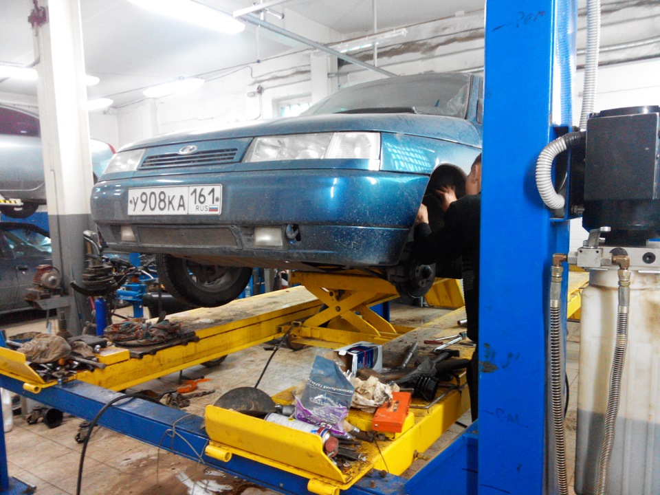 Замена наружной гранаты — Lada 21101, 1,6 л, 2005 года | визит на ...