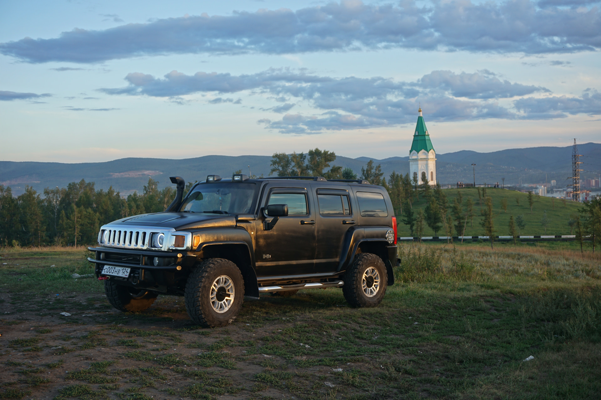 Hummer h3 природа