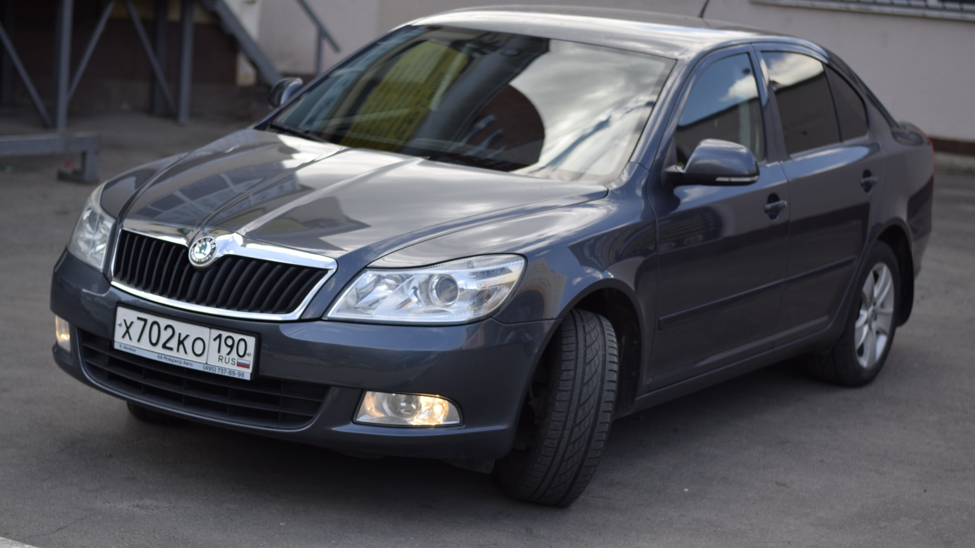 Skoda Octavia a5 тонировка