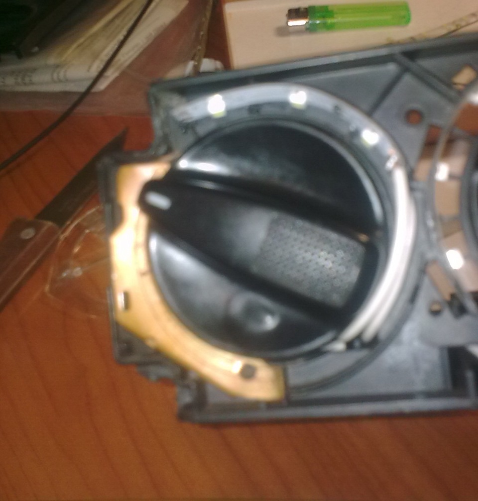 Подсветка регулятора печки — Volkswagen Vento, 1,8 л, 1992 года ...