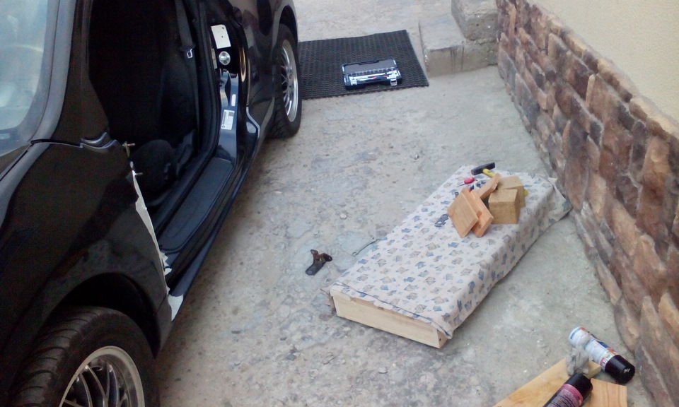 замена дверной петли — Mitsubishi Eclipse (4G), 2,4 л, 2006 года ...