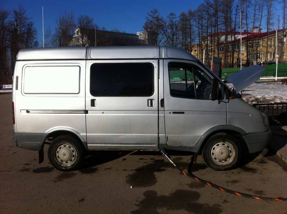 Помылись и заправились — ГАЗ Соболь, 2,3 л, 2006 года | фотография | DRIVE2